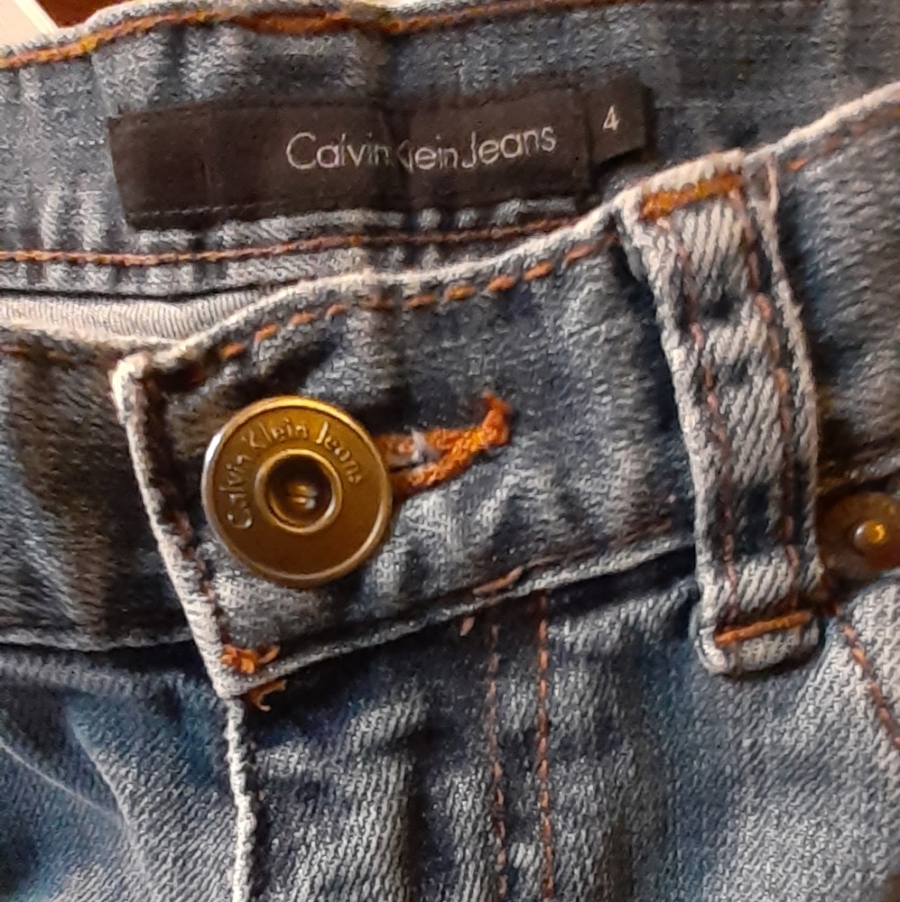 Womens calvin Klein loose fit jeans